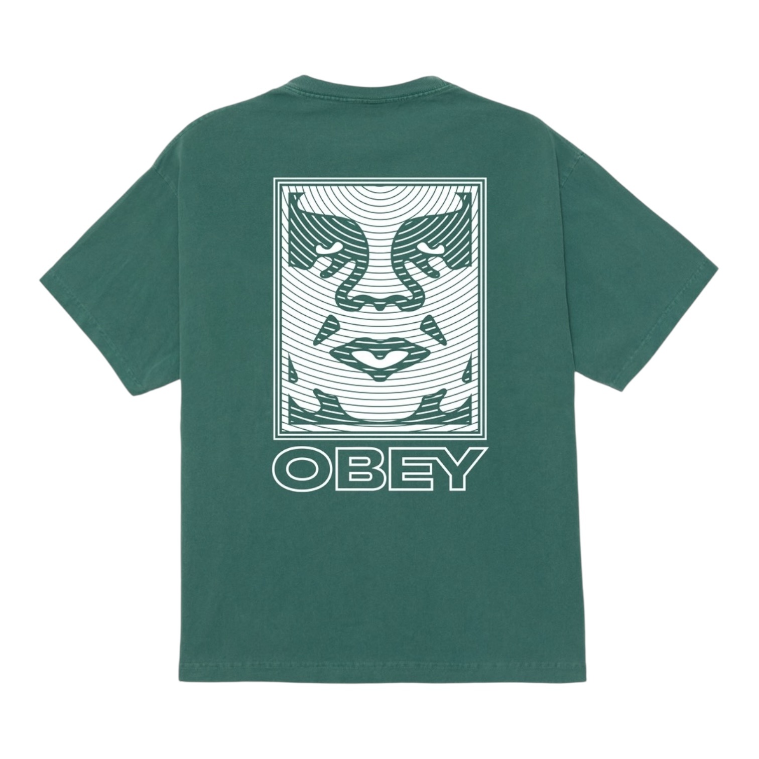 Obey Ripple T-Shirt - Pigment Rainforest