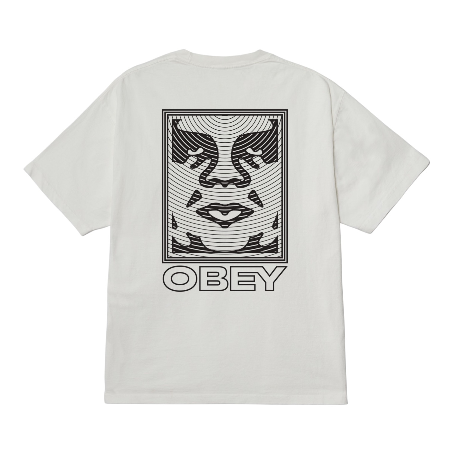 Obey Ripple T-Shirt - Pigment Vintage White