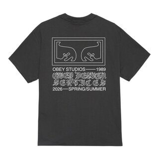 Obey Design Services T-shirt - Vintage Black