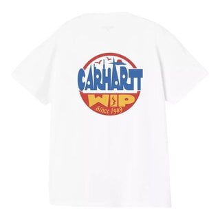 Carhartt WIP S/S Luggage Label T-Shirt - White
