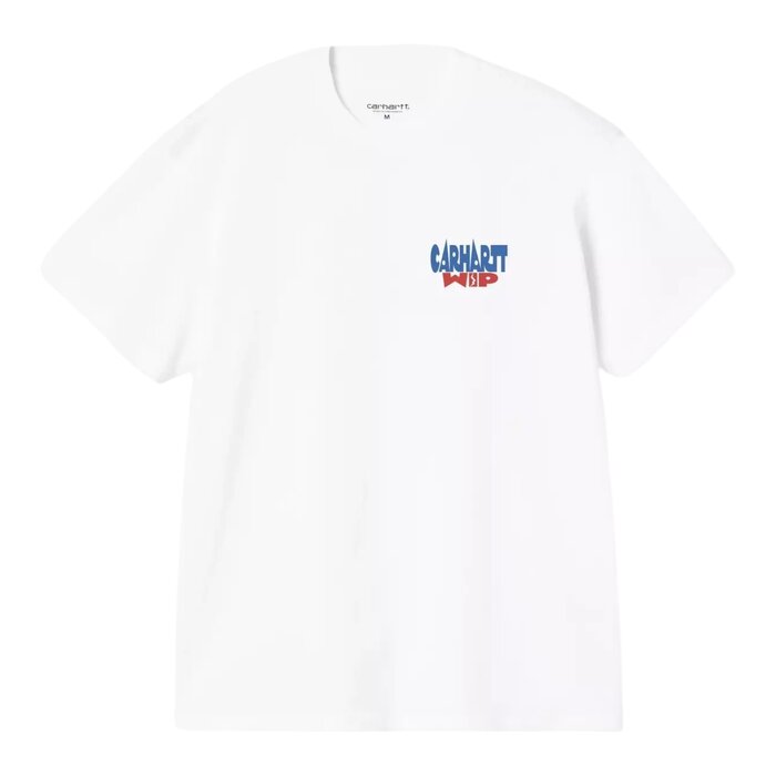 Carhartt WIP S/S Luggage Label T-Shirt - White