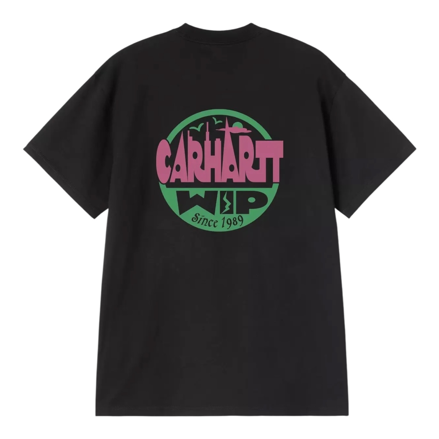 Carhartt WIP S/S Luggage Label T-Shirt - Black