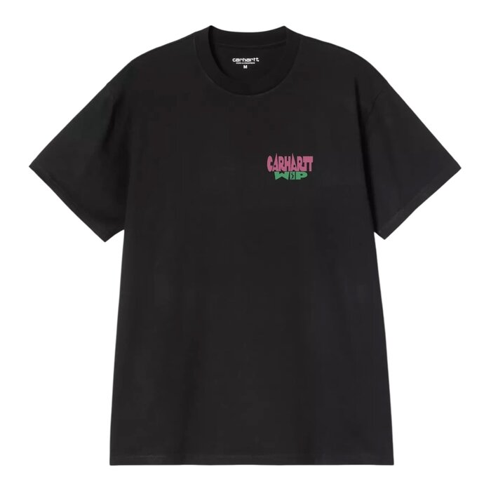 Carhartt WIP S/S Luggage Label T-Shirt - Black