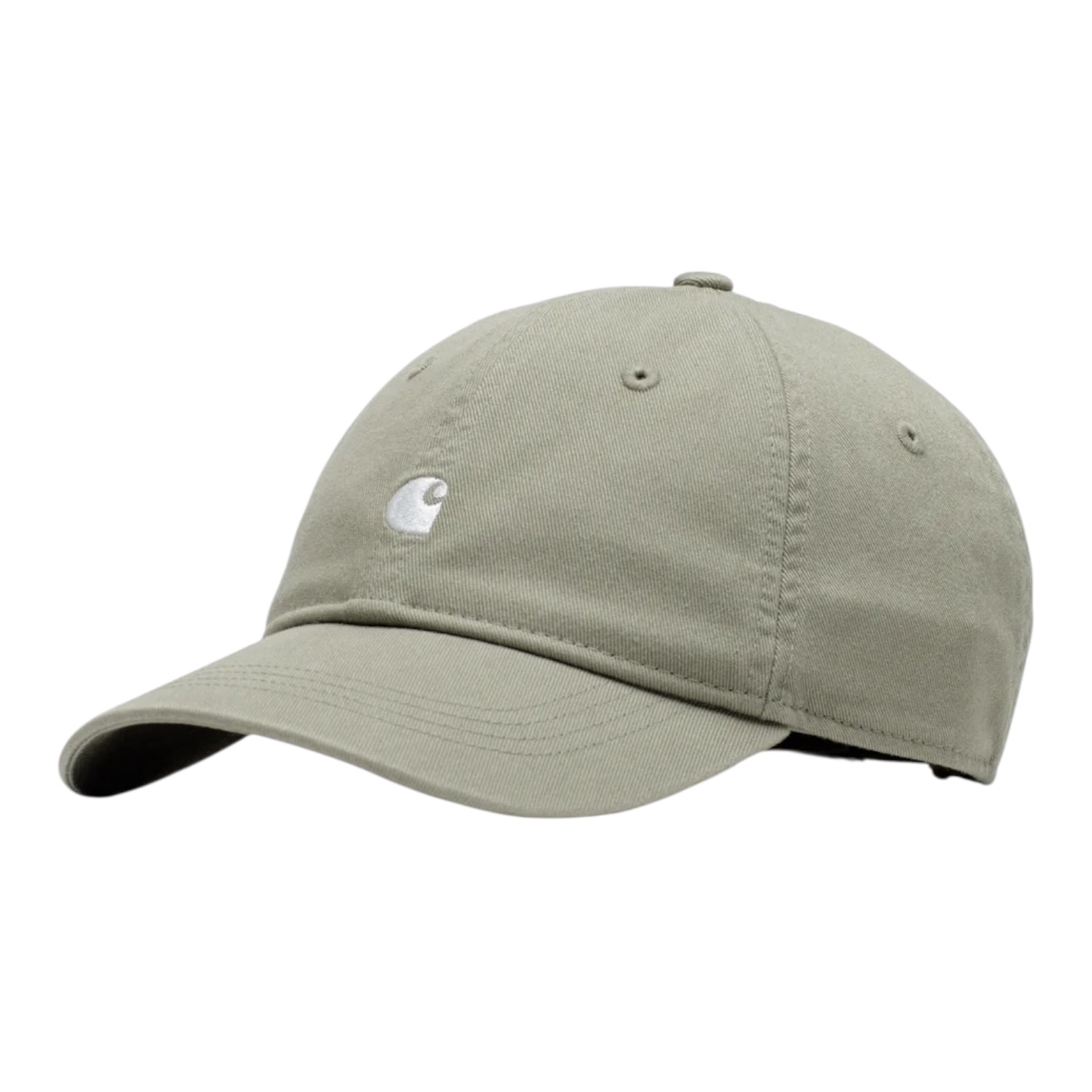 Carhartt WIP Madison Logo Cap  - Shady Green/White