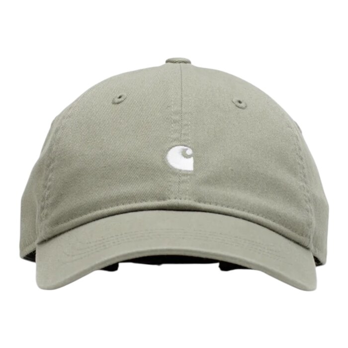 Carhartt WIP Madison Logo Cap  - Shady Green/White