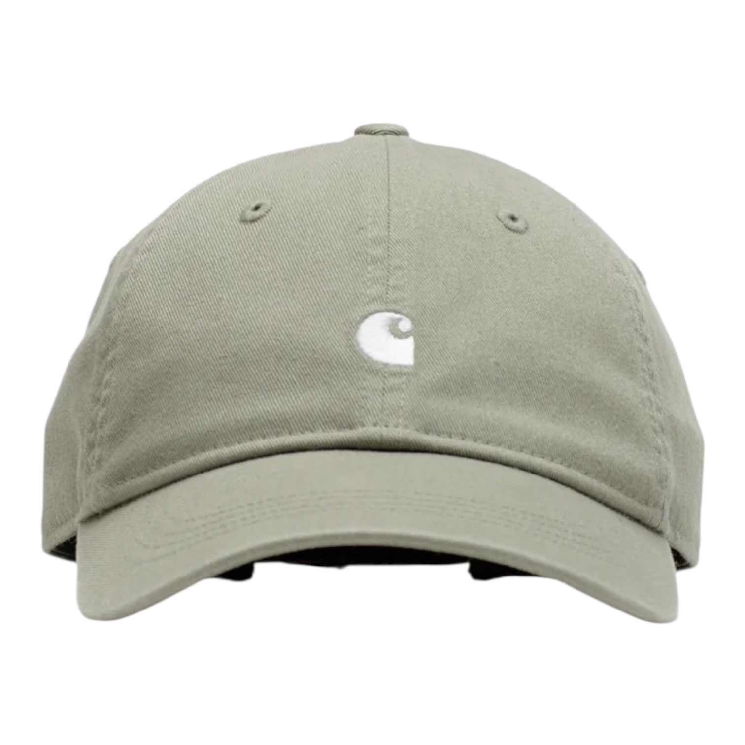 Carhartt WIP Madison Logo Cap  - Shady Green/White