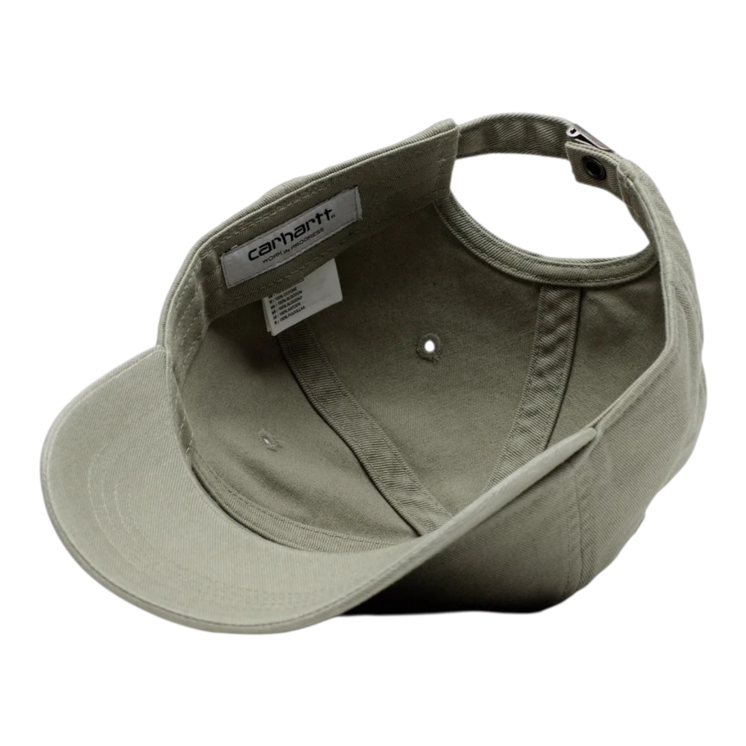 Carhartt WIP Madison Logo Cap  - Shady Green/White