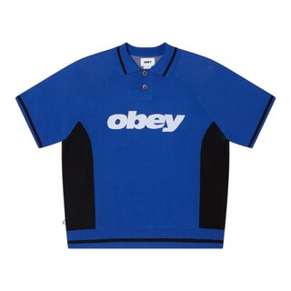 Obey Obey Sport Polo Sweater - Blue Multi