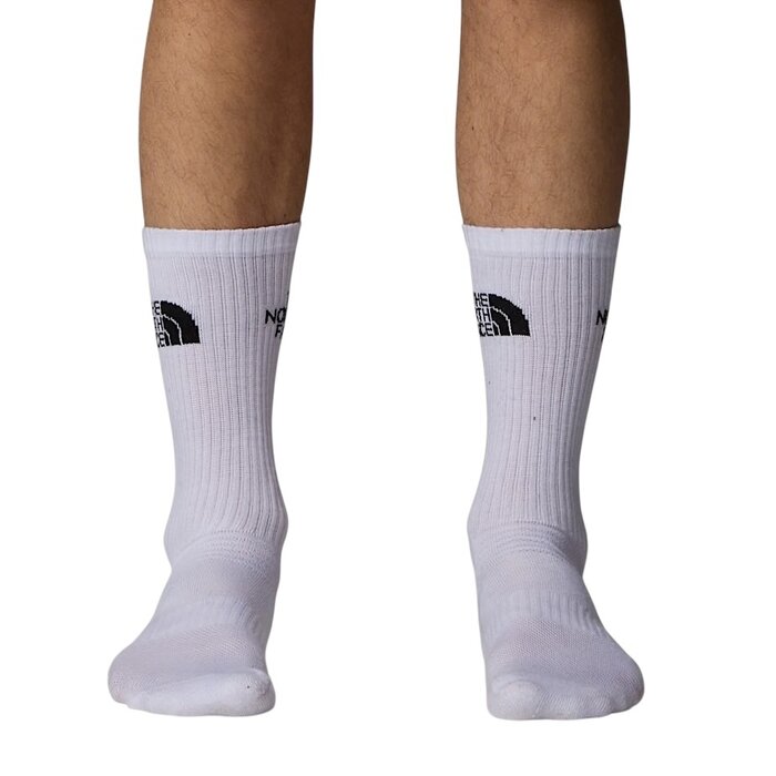 The North Face Multi Sport Cush Crew Socks 3P - TNF White