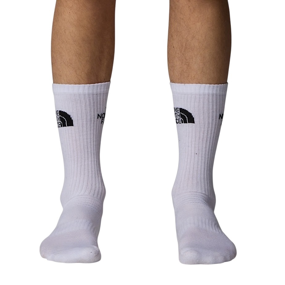 The North Face Multi Sport Cush Crew Socks 3P - TNF White