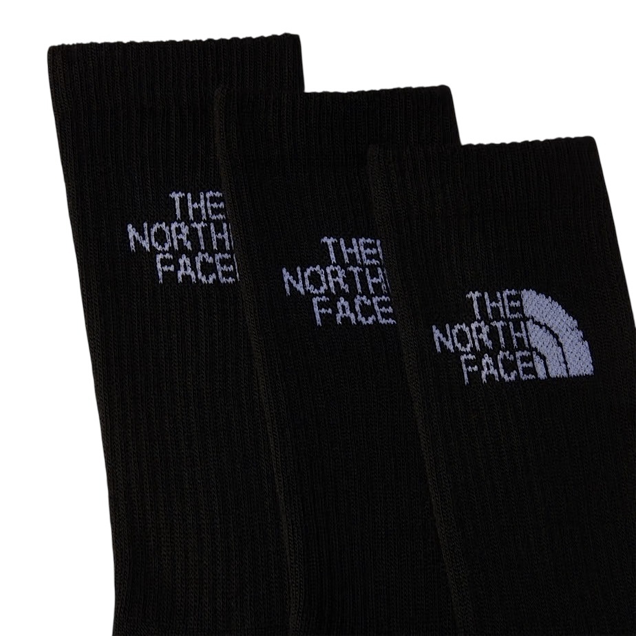 The North Face Multi Sport Cush Crew Socks 3P - TNF Black