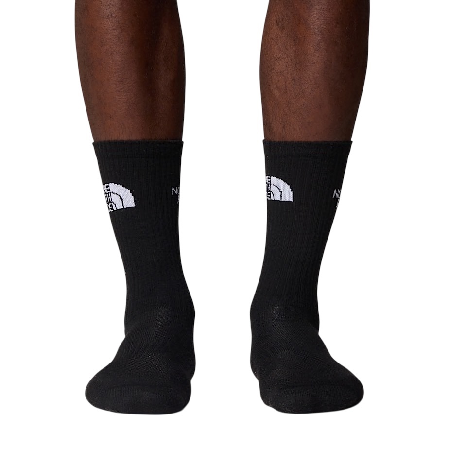 The North Face Multi Sport Cush Crew Socks 3P - TNF Black