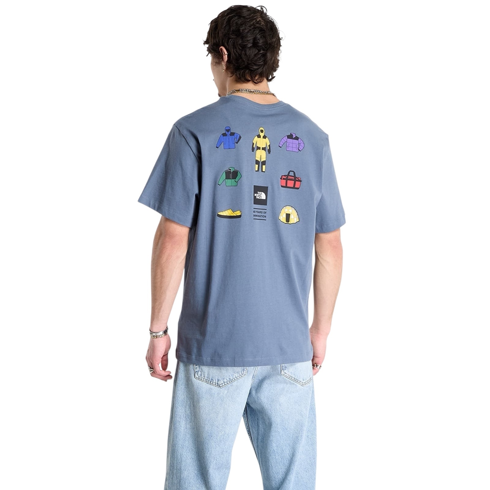 The North Face M' Icon Celebration Regular T-shirt -  Granite Grey