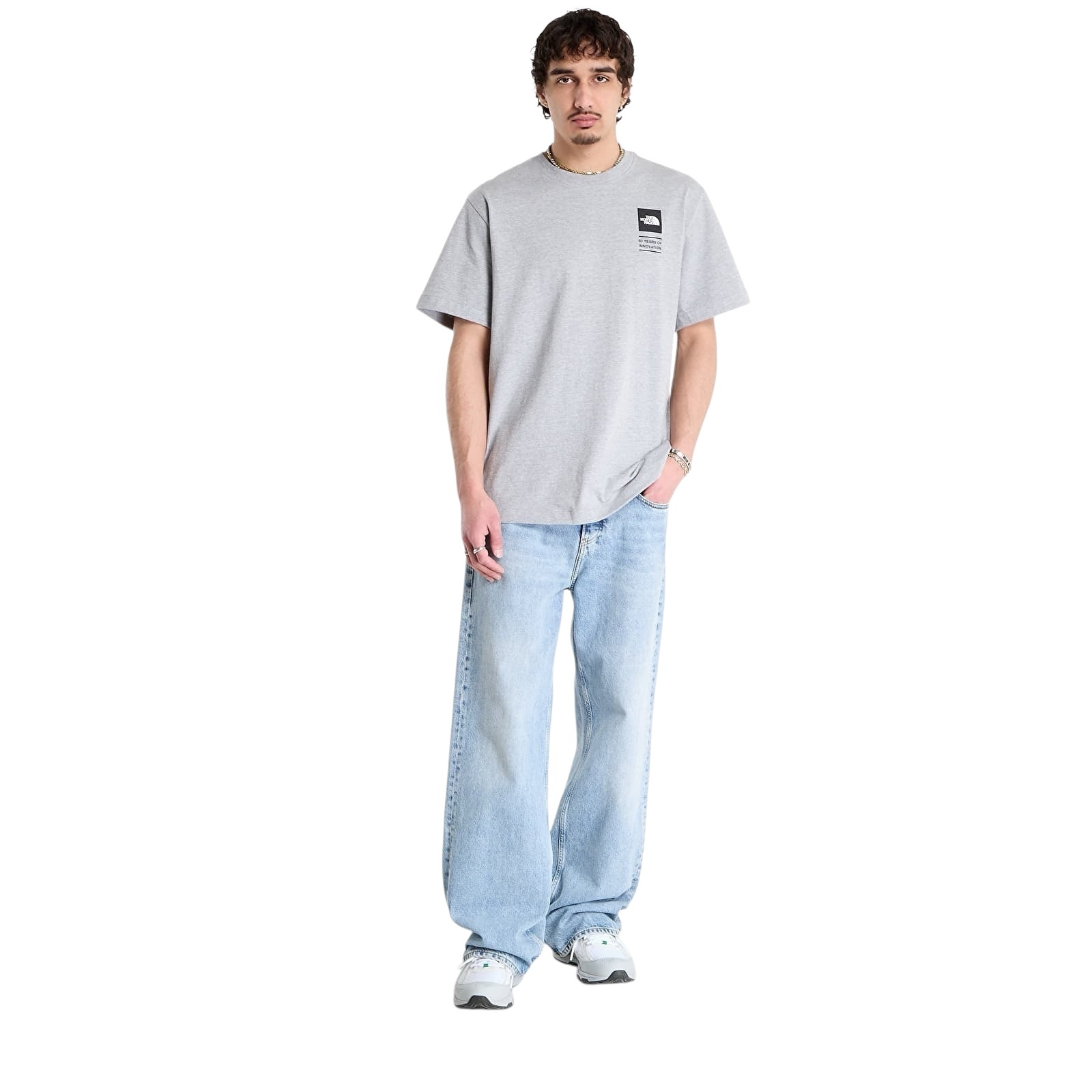 The North Face M' Celebration Relaxed T-Shirt - TNF Pale Grey