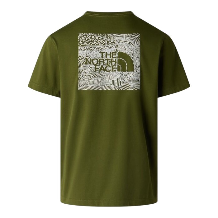 The North Face M' Box NSE Celebration Regular T-Shirt - Woodland  Green
