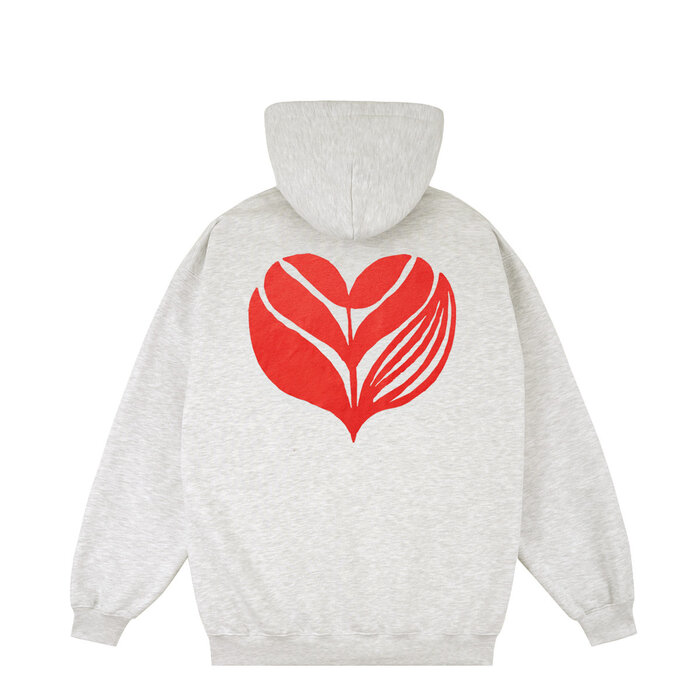 Magenta Love Hoodie - Ash