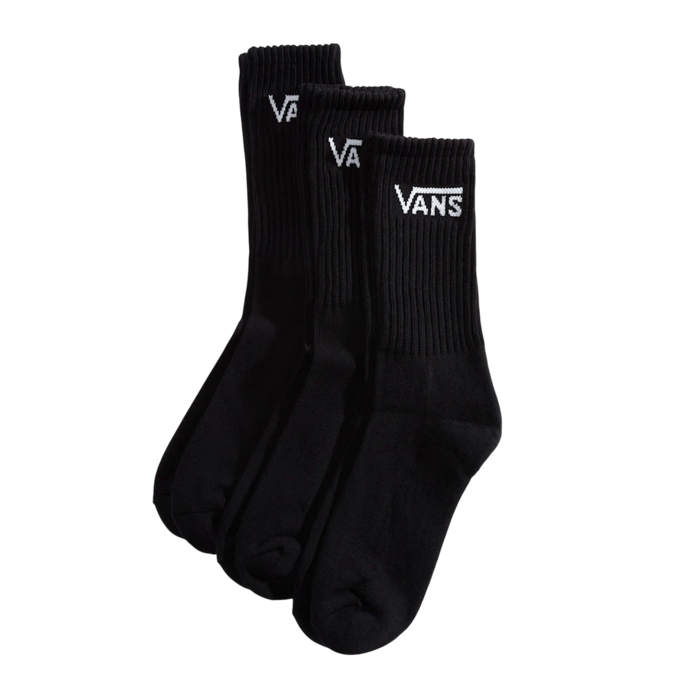 Vans Classic Crew Sock (3 Paires Par Lot) - Black