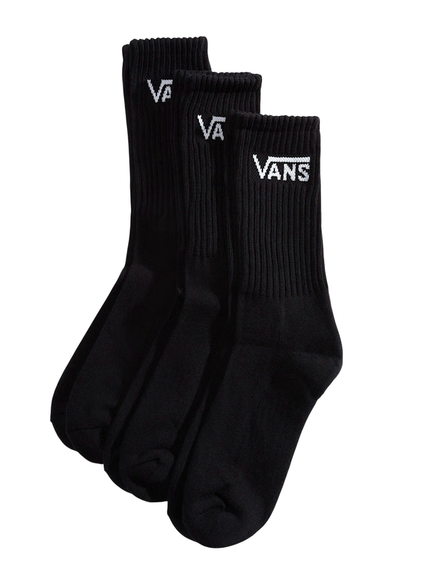 Vans Classic Crew Sock (3 Paires Par Lot) - Black