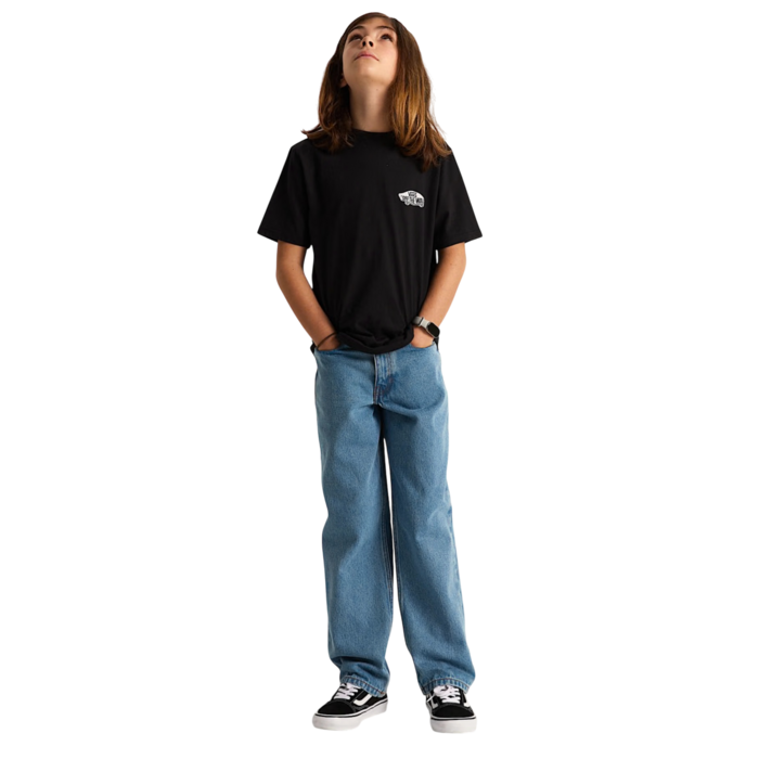 Vans Double Standart Youth SS Tee - Black/White
