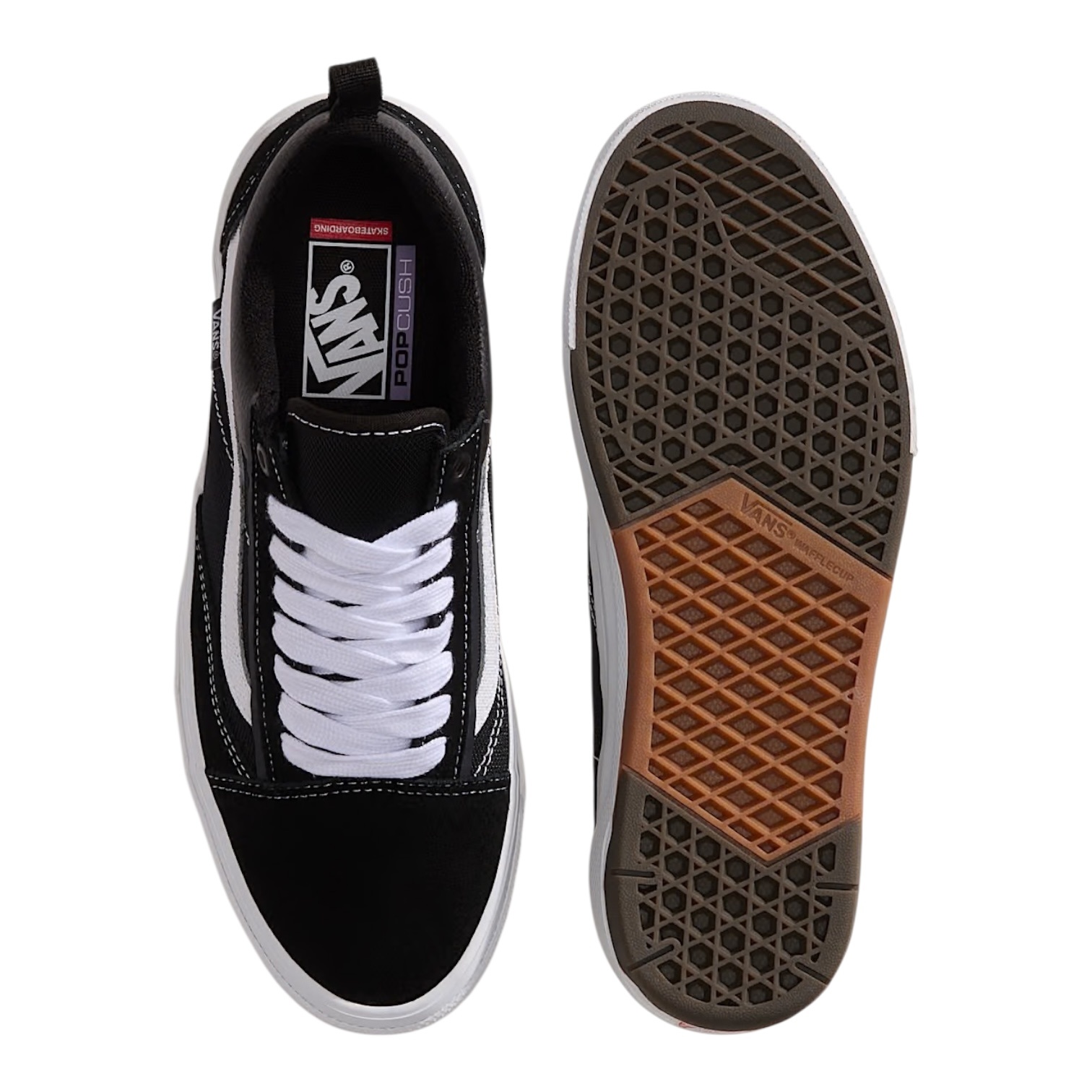 Vans Skate Old Skool Wafflecup - Black/White