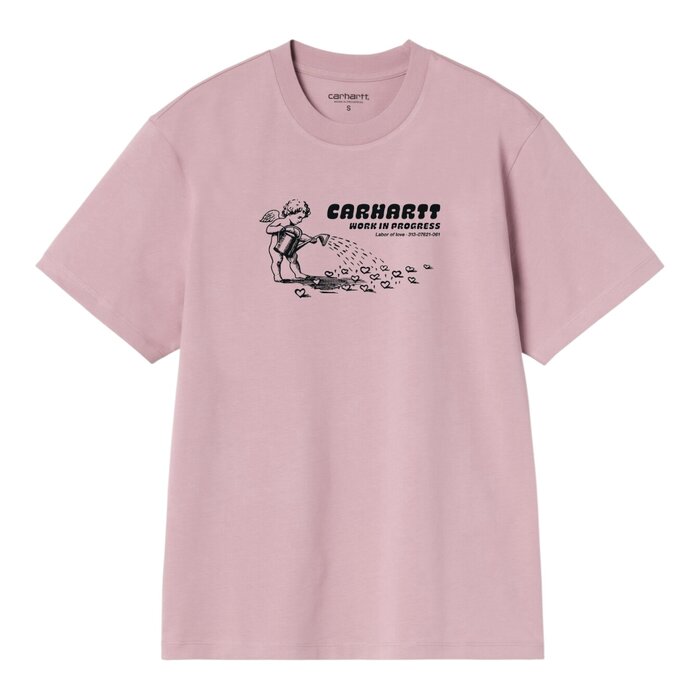 Carhartt WIP W' S/S Bumper Sticker T-Shirt - Hortensia