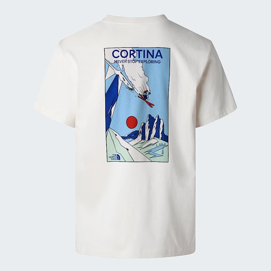 The North Face Mountain Celebration Regular T-Shirt - White Dune