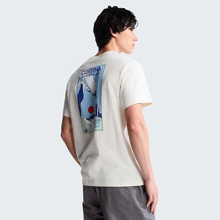 The North Face Mountain Celebration Regular T-Shirt - White Dune
