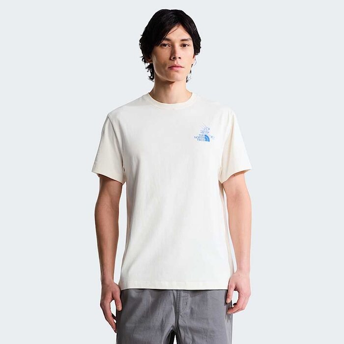 The North Face Mountain Celebration Regular T-Shirt - White Dune