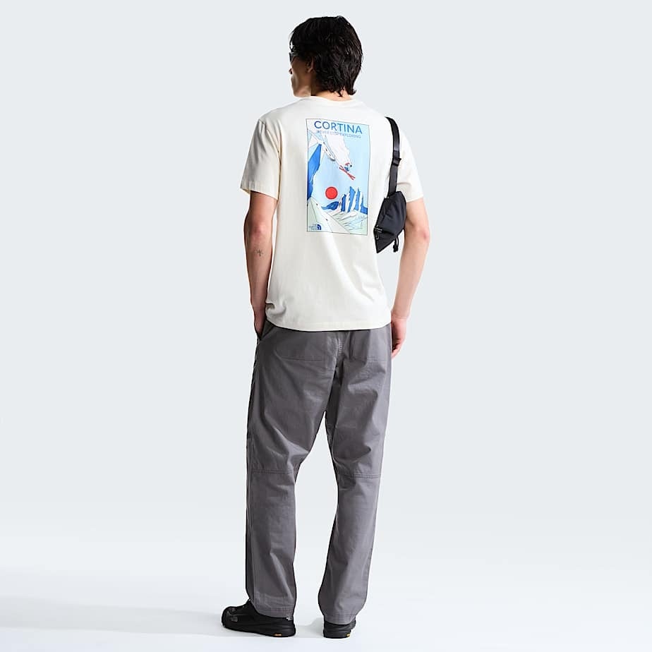 The North Face Mountain Celebration Regular T-Shirt - White Dune