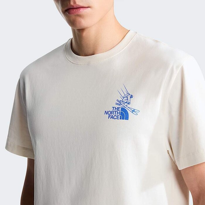 The North Face Mountain Celebration Regular T-Shirt - White Dune