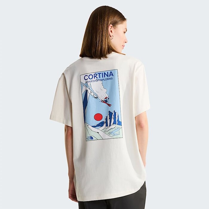 The North Face Mountain Celebration Regular T-Shirt - White Dune