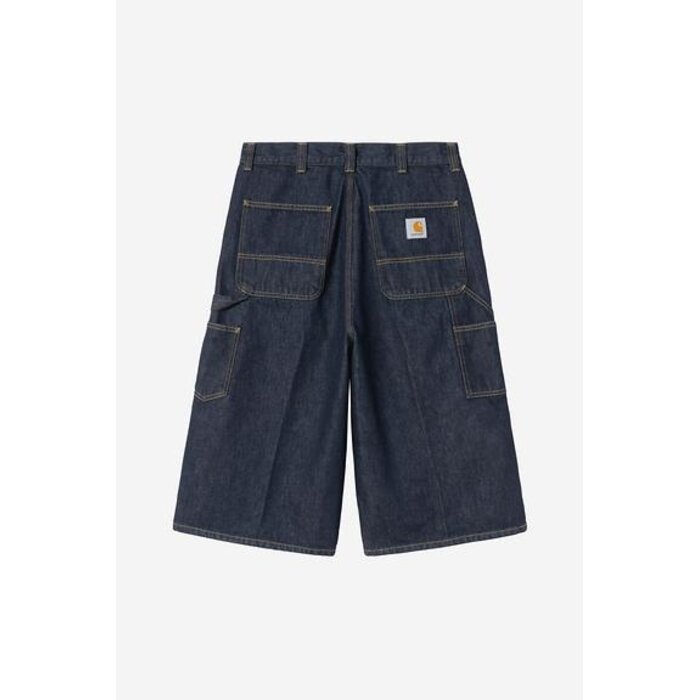 Carhartt WIP OG Double Knee Long Short - Blue Rinsed