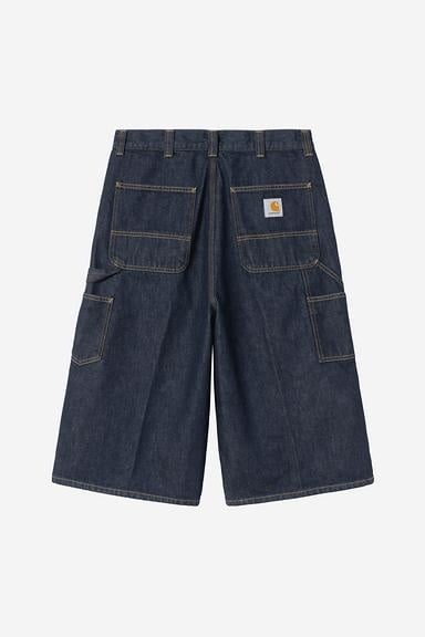 Carhartt WIP OG Double Knee Long Short - Blue Rinsed