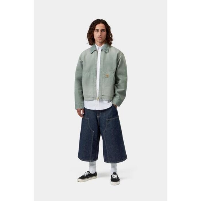 Carhartt WIP OG Double Knee Long Short - Blue Rinsed
