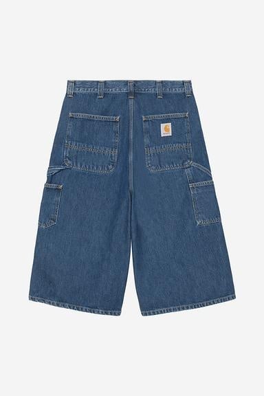 Carhartt WIP OG Double Knee Long Short - Blue Stone Washed