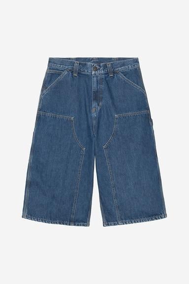 Carhartt WIP OG Double Knee Long Short - Blue Stone Washed