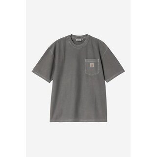 Carhartt WIP S/S Loose Pocket T-Shirt - Black Garment Dyed