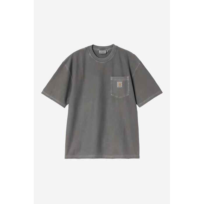 Carhartt WIP S/S Loose Pocket T-Shirt - Black Garment Dyed