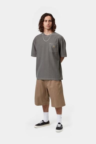 Carhartt WIP S/S Loose Pocket T-Shirt - Black Garment Dyed