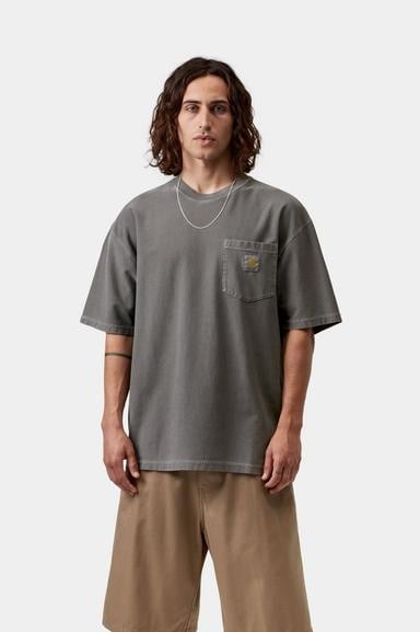 Carhartt WIP S/S Loose Pocket T-Shirt - Black Garment Dyed