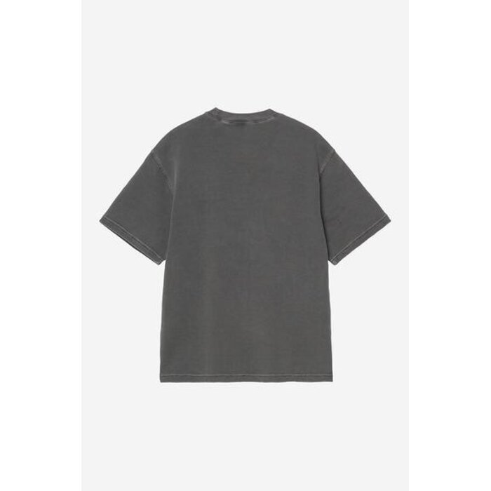 Carhartt WIP S/S Nelson Waffle T-Shirt - Black (Garment Dyed)