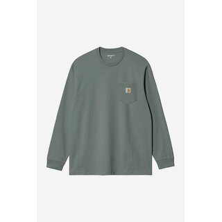 Carhartt WIP L/S Pocket T-shirt - Velvet Green