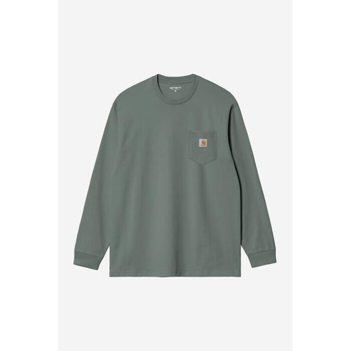 Carhartt WIP L/S Pocket T-shirt - Velvet Green