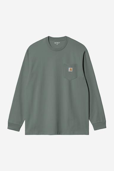 Carhartt WIP L/S Pocket T-shirt - Velvet Green