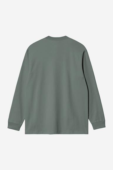 Carhartt WIP L/S Pocket T-shirt - Velvet Green