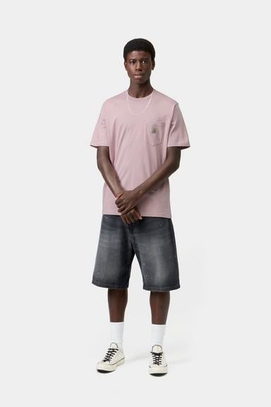 Carhartt WIP S/S Pocket T-Shirt - Hortensia