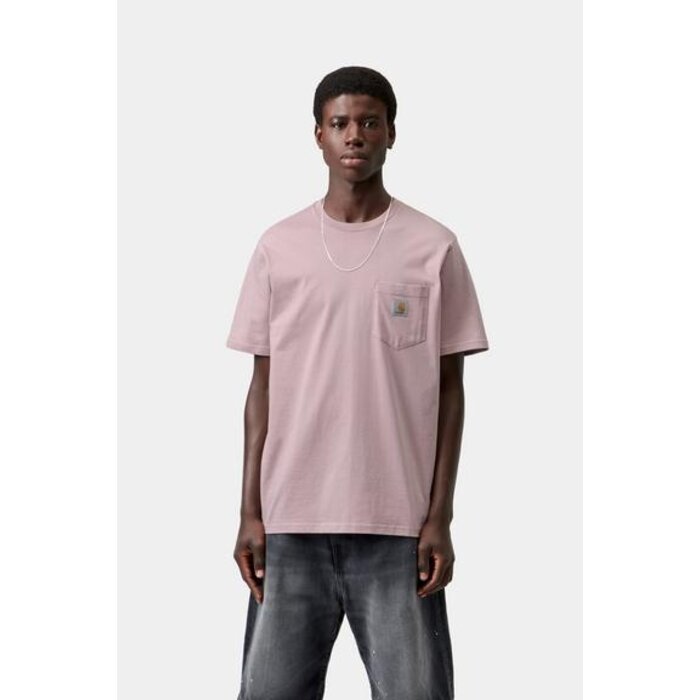 Carhartt WIP S/S Pocket T-Shirt - Hortensia