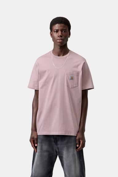 Carhartt WIP S/S Pocket T-Shirt - Hortensia