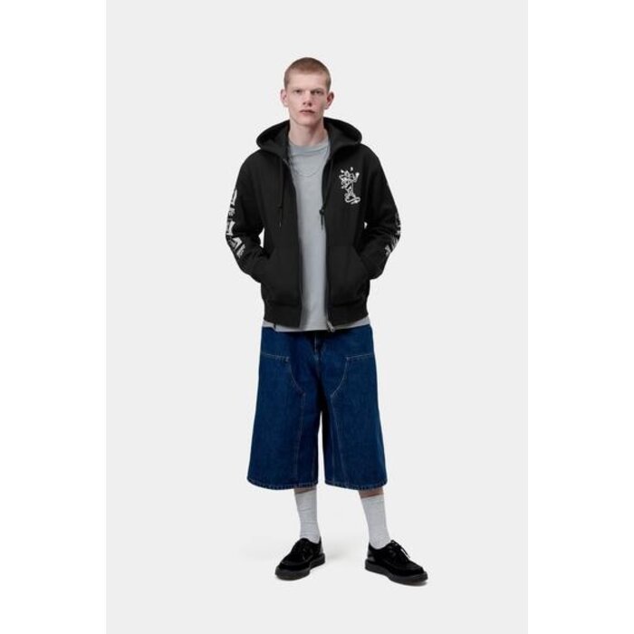 Carhartt WIP Hooded Playing Cards Jacket - Black