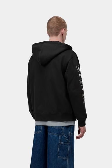 Carhartt WIP Hooded Playing Cards Jacket - Black